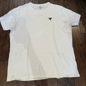Birddogs White Palm Leaf Graphic T-Shirt size XL Cotton Spandex Blend